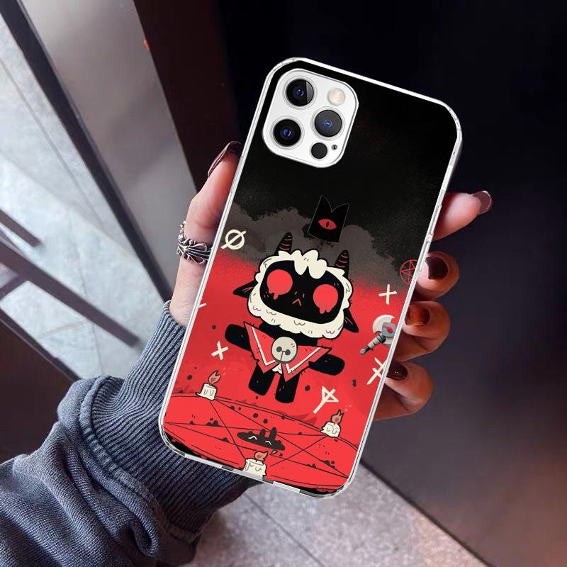 Game C-Cult Of The Lamb Phone Case For iPhone 17 Air 11 13 Mini 14 15 Plus 16 12 Pro Max 16E SE 7 8 Pattern Soft TPU Back Cover