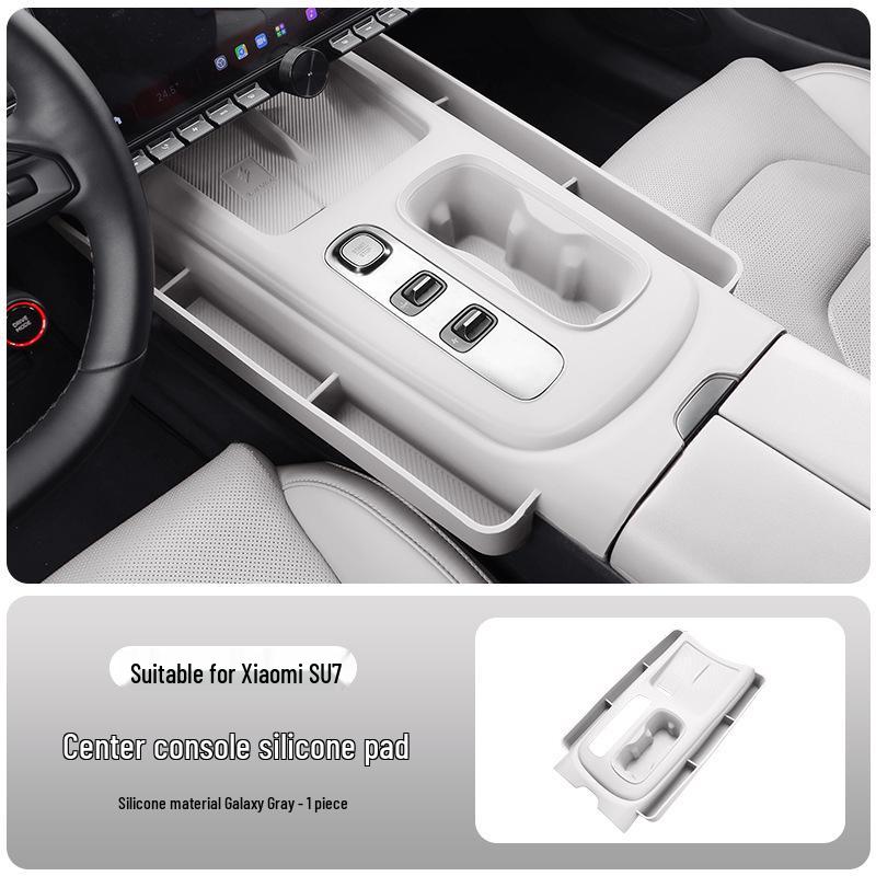 Silicone Non-slip Protective Sticker for Xiaomi SU7 Central Control Panel Interior Accessories