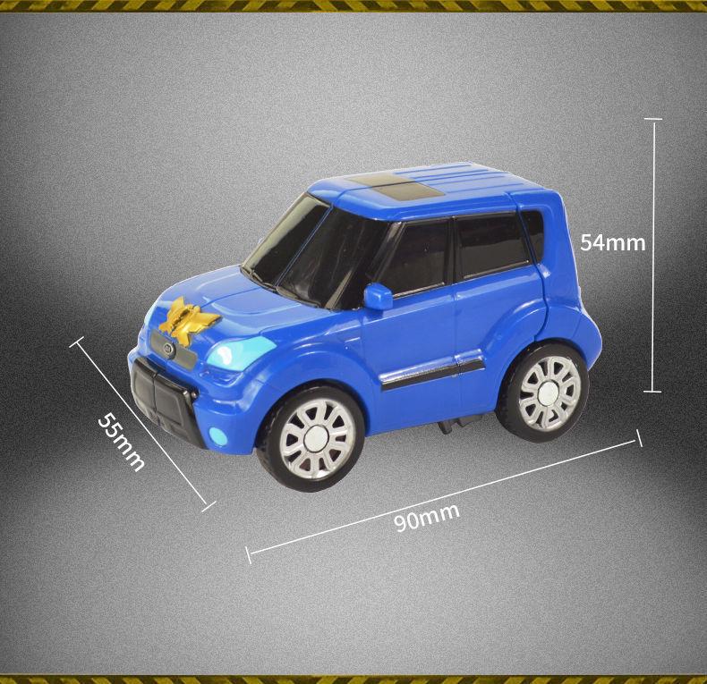 Korean Transforming Tobot Brothers: Triple Combination 3-Pack - Educational Anime Car-Robot Toy for Kids