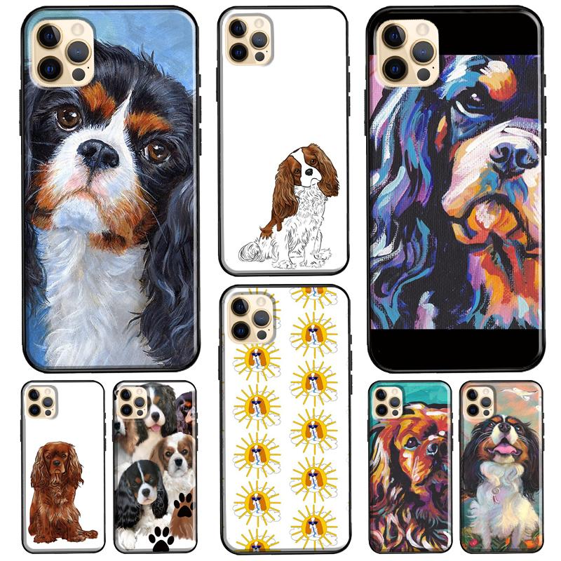 

Чехол для телефона «Кавалер Кинг Чарльз спаниель» для iPhone 13 11 12 Pro Max 7 8 Plus X XR XS Max SE 2020 12 13 Mini задняя крышка iPhone 5 5S SE