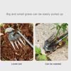 4 Teeth Manganese Weed Puller Long Handle Garden Weed Pulling Tool Garden Weeder Tool Uprooting Weeding Tool