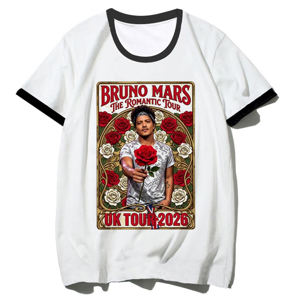 Bruno Mars t-shirt female scene baddie goth manga dollette shirt streetwear goth gothic kawaii emo