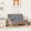 Kids Armchair, Kids Sofa with Wooden Frame, Velvet Look, Padded, for Children Aged 3-15 Years Grey
