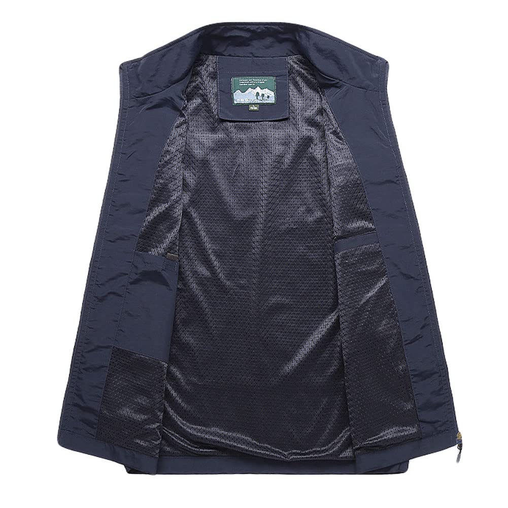 [BOIONi] UV-resistant Fishing Vest, Men's Photographer Vest, Large Size, Outdoor