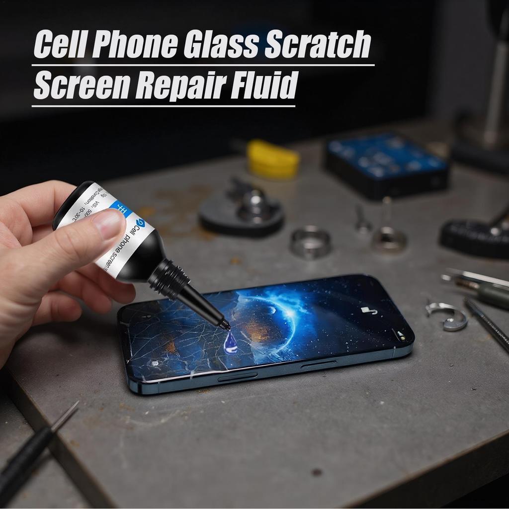 Random Color PET Film Liquid Screen Protector Fix Cracked Cell Phone Screen Glue Damage Handling Accessories for Smartphones