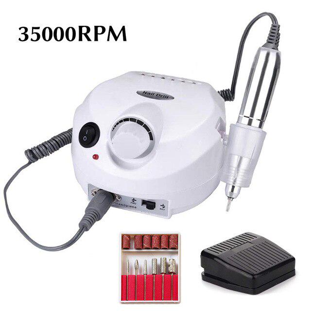 Manicure Machine 35000/20000RPM Milling Cutter For Manicure Pedicure Nail Art Tool Nail Drill Bit