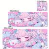 Large Size Pink Mousepad xcm Anime Girl Deskmat XXL Kawaii Nonslip Mouse Pad Cute Mice Rugs Extended Gaming Keyboard Mat