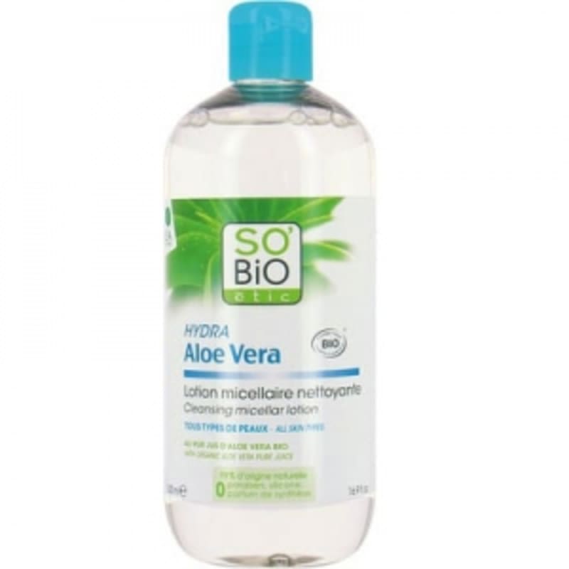 

Sobio Aloe Vera Micellar Cleansing Lotion 500 ml