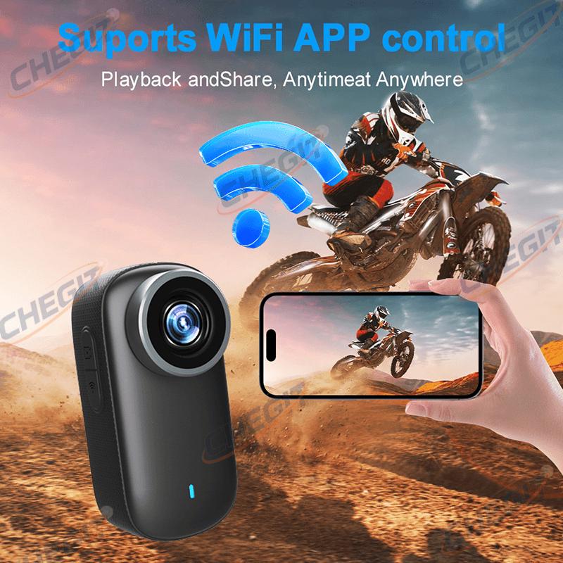 Outdoor Sports Camera In Helmet Motorcycle Bike Sport Mini Filming Bicycle Action 4K Professional Body Cam And Video Cameras Mtb