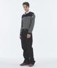 NOHANT Wire Stripe Rugby Long Sleeve T-Shirt Navy