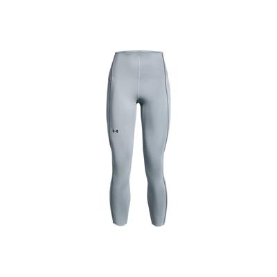Under Armour Rush Series Logo Embroidered Slim Fit Nine-Point Fitness Pants Women Bottoms Harbor-Blue 1377059-465