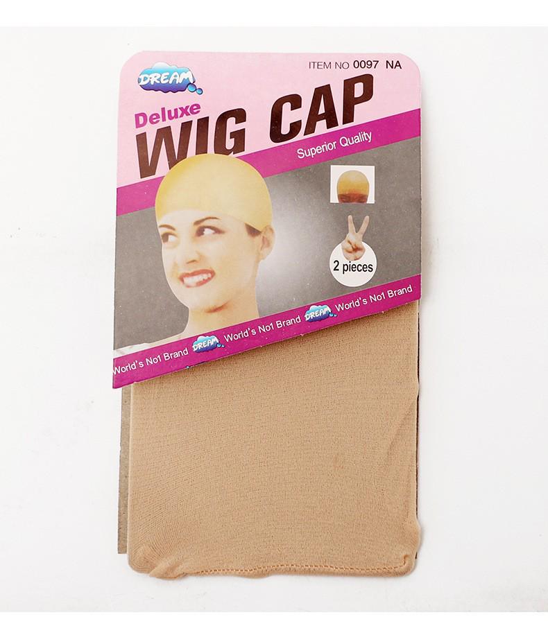 

Европейская и американская нейлоновая шапочка для парика с одним отверстием (Пара) - Чулок-сетка для волос