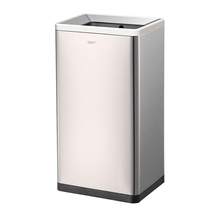 GNF 50L Open-Top Stainless Steel Commercial Waste Bin