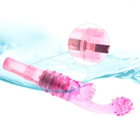 Vibrator cu degete din silicon rezistent la apă Masaj vibrator pentru femei Jucărie sexuală pentru adulți