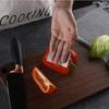 Stainless Steel Finger Protector Kitchen Knife Cutting Cooking Finger Protector Safe Kitchen Durable Chop Shield Cut Gadge