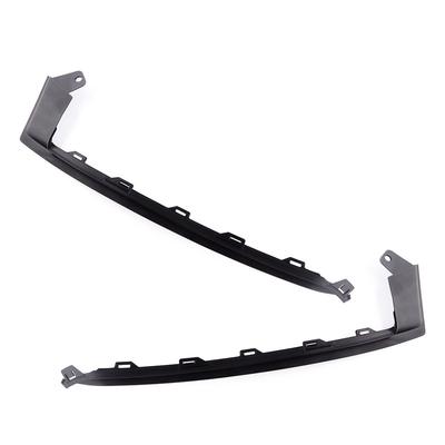 1 Pair Black Plastic Front Lower Bumper Trim Moulding Fit for Honda Accord Sedan Hybrid 2018   71109TVAA10 71104TVAA10