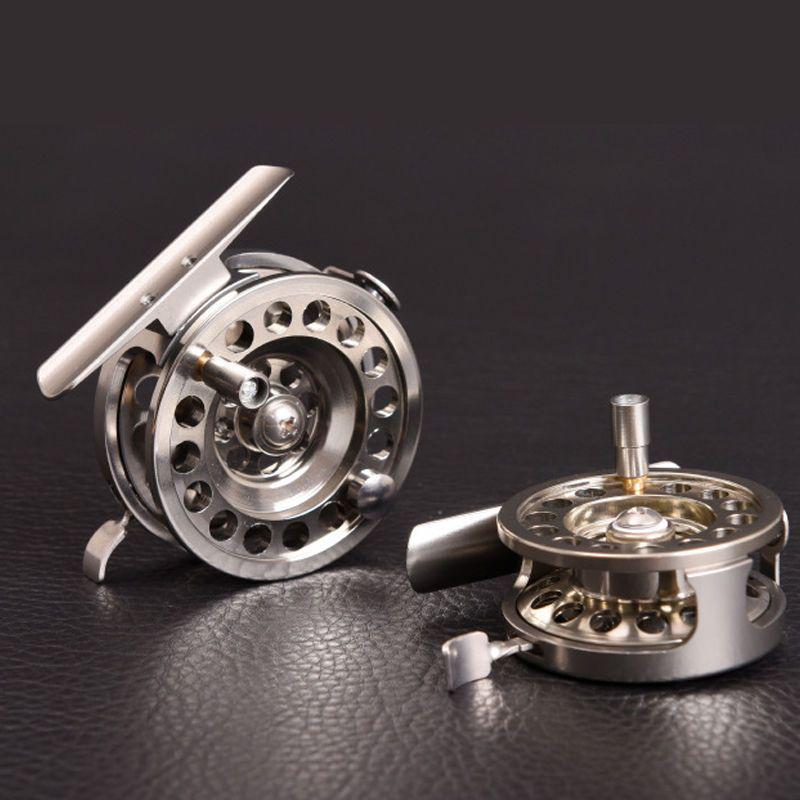 Front-Drag CNC Aluminum Alloy Fly Fishing Reel for DIY Surf Rods – All-Metal Design