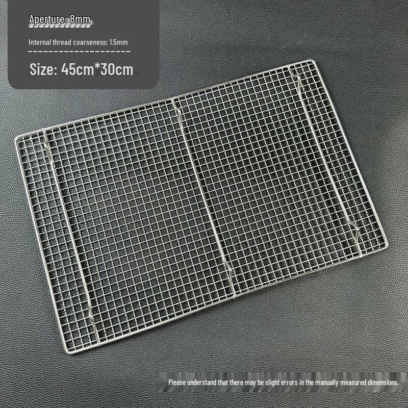 304 Stainless Steel Rectangular BBQ Grill Rack