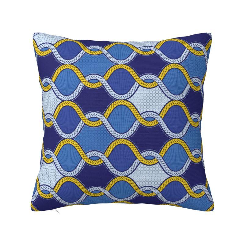 Afrikaanse Etnische Ankara Stijl Kussenhoes x cm Polyester Zachte Plaid Kussenhoes Voor Bank Zitdecoratie Beddengoed Kussensloop
