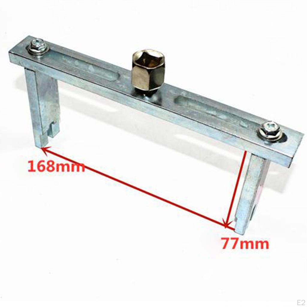 Automatisk Bränslepump Borttagningsverktyg Tillbehör Kolstål 2 Tanklock Nyckelborttagare