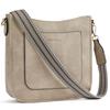 Crossbody Bags for Women Trendy Vegan Leather Hobo Handbags Fashion Shoulder Purse with Adjustable Guitar Strap