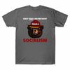 MAGA Bear Only You Can Prevent Maga Socialism Funny Vintage Men's T Shirt Cotton Unisex T-Shirt
