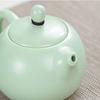 Tea Sets Teapot Teacup Solid Color With Ceramics Heat-resistant Simple For Hot Water Tea Gift Travel Drinking Utensils