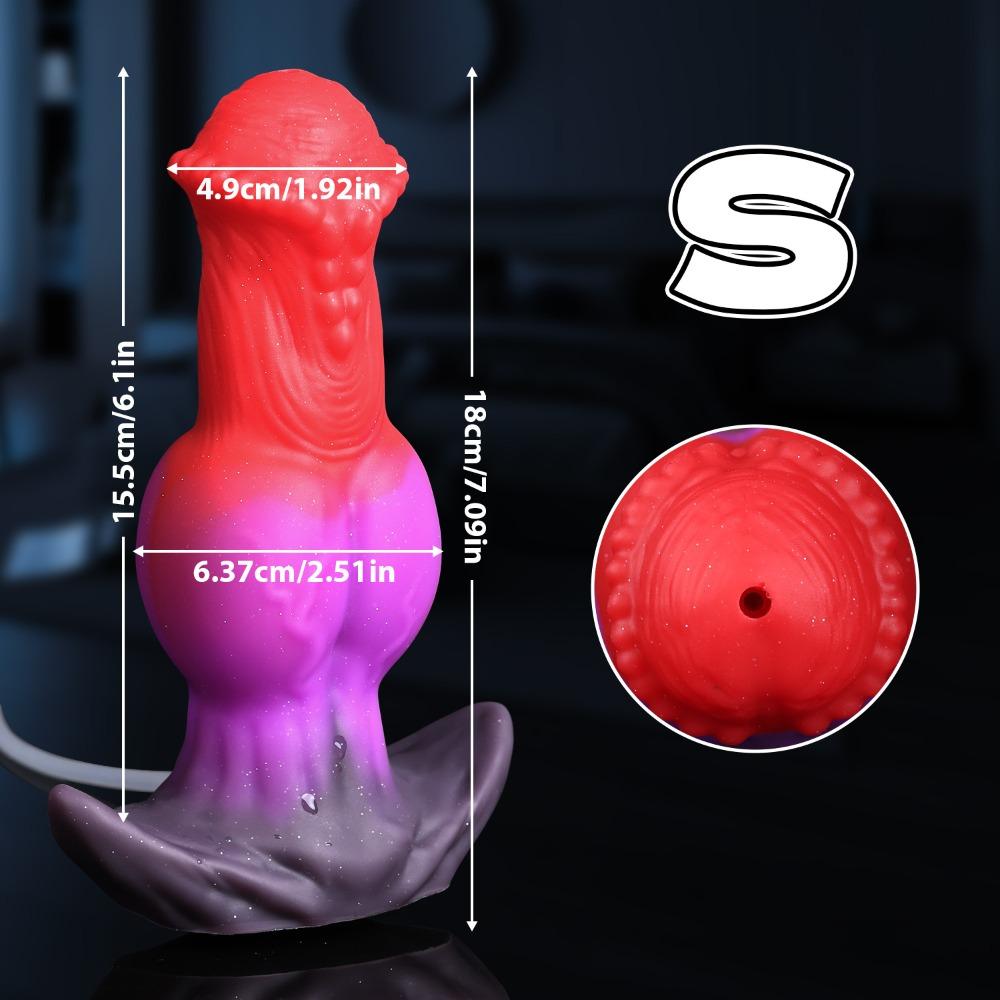 Wassersprüh-Spezialform-Analstecker Extra Großer Anal-Dilatator Für Männer Frauen