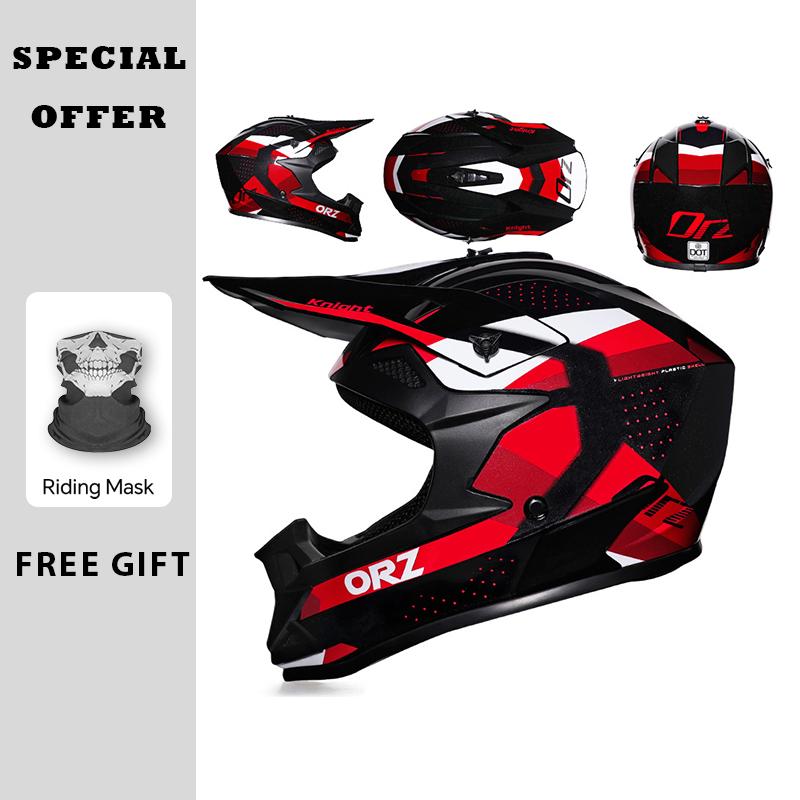 Motorcycle Downhill Helmet Motorbike Classic Bicycle MTB Racing Helmet Motocross Full Face Off-road Mountain Dirt Bike Helmet