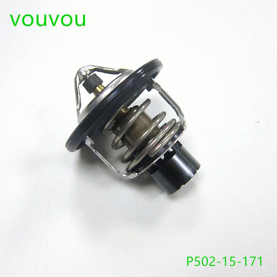 Car accessories P502-15-171 skyactiv engine cooling thermostat for Mazda 2 14-19 CX-5 CX-8 cx9 2019 CX-3 CX-4 MX-5 88 degree