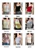 Women's Slim Fit Blush Pink Camisole with Chest Pads - Spring 2026 Collection, Thin & Comfortable Integrated Bra Lingerie