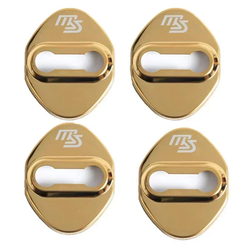 2025 Heiß 4 Stück Auto Türschlossabdeckungen Rostschutz Schnallenaufkleber für Mazda CX-4 CX-5 CX-3 Atenza Axela 3 6 Grand Tourer Styling Acce