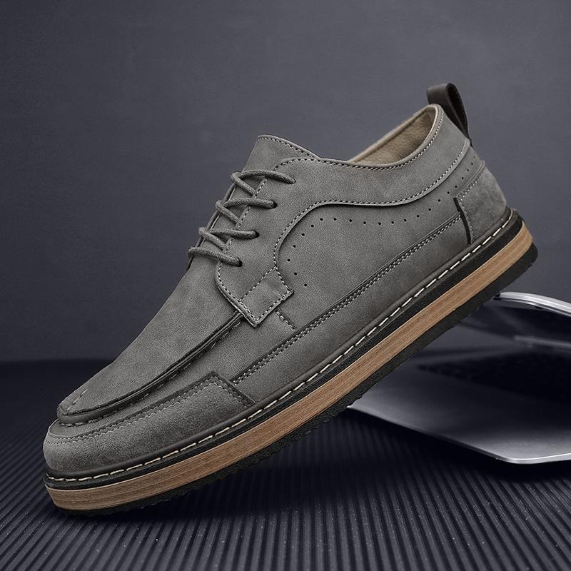 МодаМужская повседневная обувьМокасины в британском стилеБлэйс из натуральной — фото 4