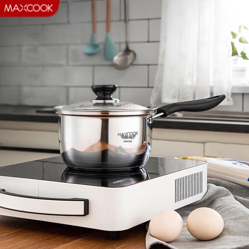 MAXCOOK 304 Stainless Steel 16cm Milk Pot