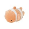 Ribuhaato Mascot Magnet Marshmallow Aquamie Sea Creature Clownfish (Total Length Approx. 6cm) Refrigerator Magnet Stuffed Toy Fluffy 28305-21