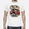 Heißer Verkauf Klassisches Spanisches S E A T 1430 Cartoon Auto T-Shirt. Neues Kurzarm-T-Shirt mit Rundhalsausschnitt aus 100 % Baumwolle Lässiger Trend Herrenmode