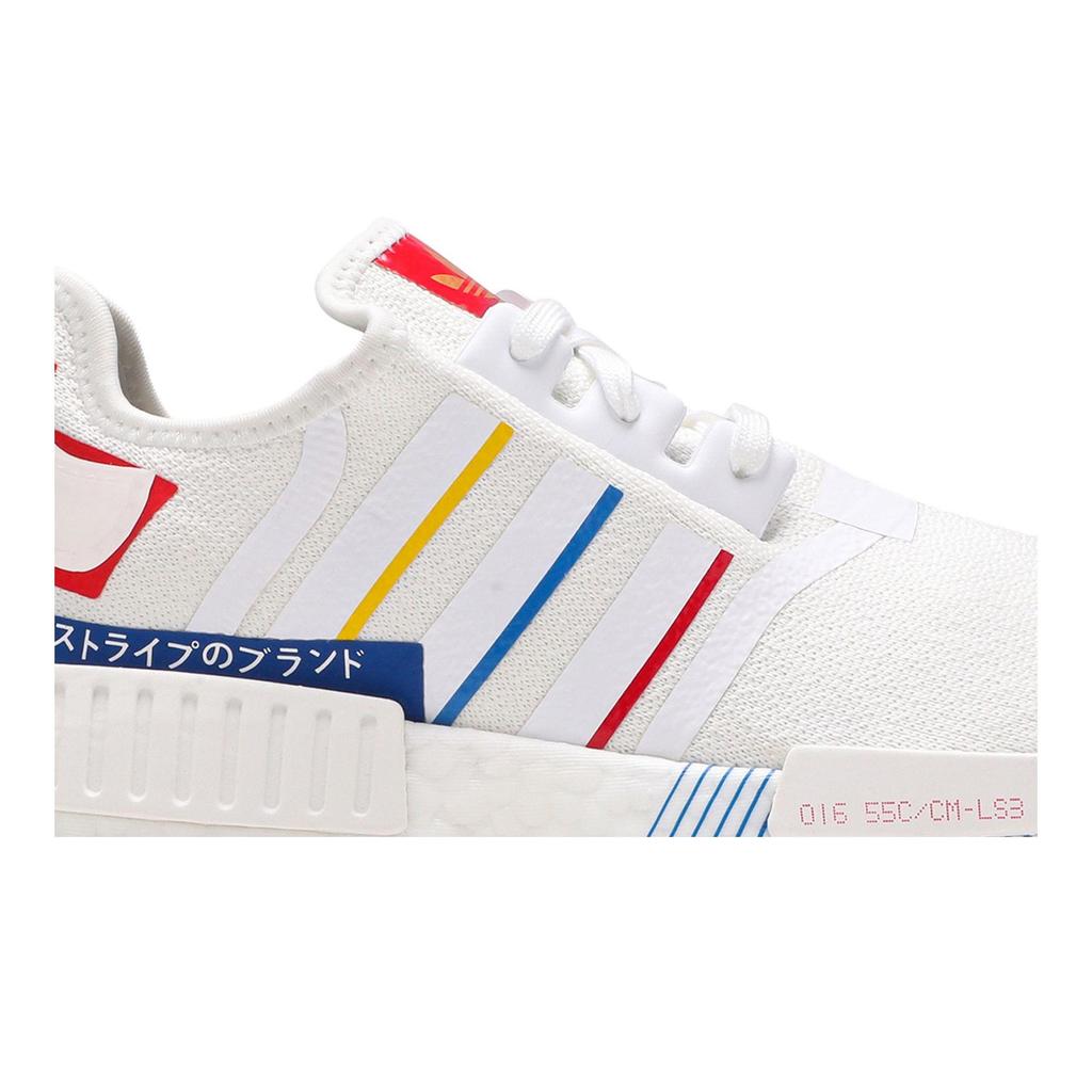 adidas NMD_R1 'Olympisches Paket - Weiß' (Unisex) Freizeitschuhe FY1432