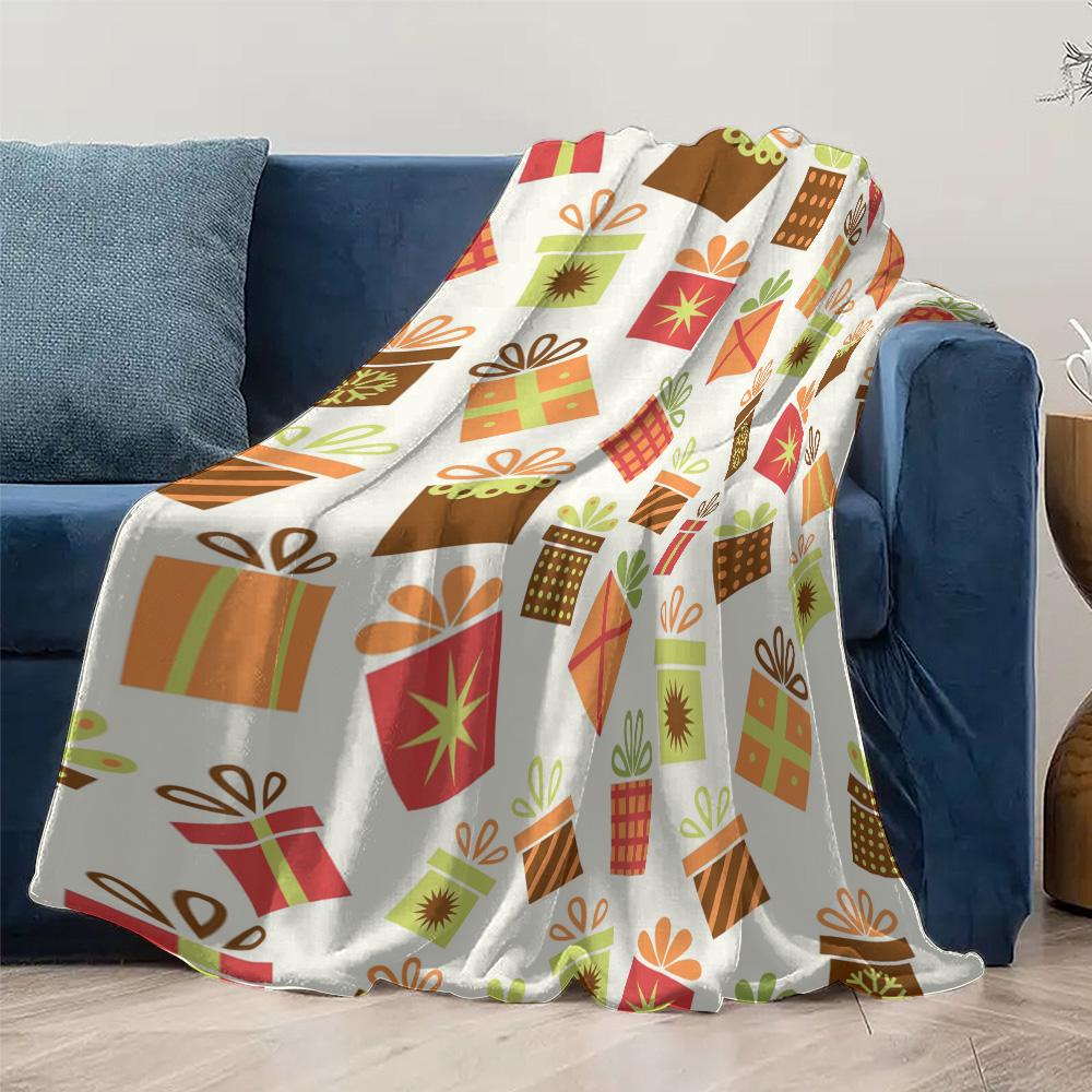 Soft Throw Blanket Cozy Fleece Blanket Warm Decorative Blanket Living Room Bedding Home Decor Gift Idea