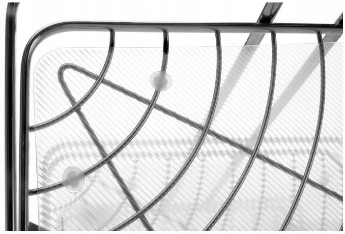 3P Blanca corner shower shelf, chrome