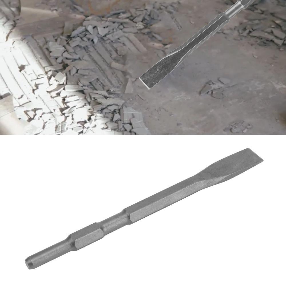 40Cr Alloy Steel Tile Removal Chisel Wide Flat Edge Masonry Chisel Bit  For Stone