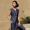 Navigare Women's Slim V-Neck Vest