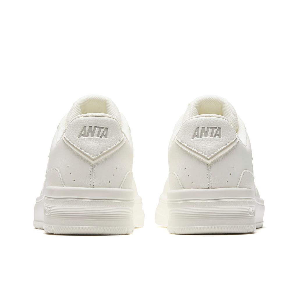 Anta Skateboard Shoes Men's Ivory White 912628002-4