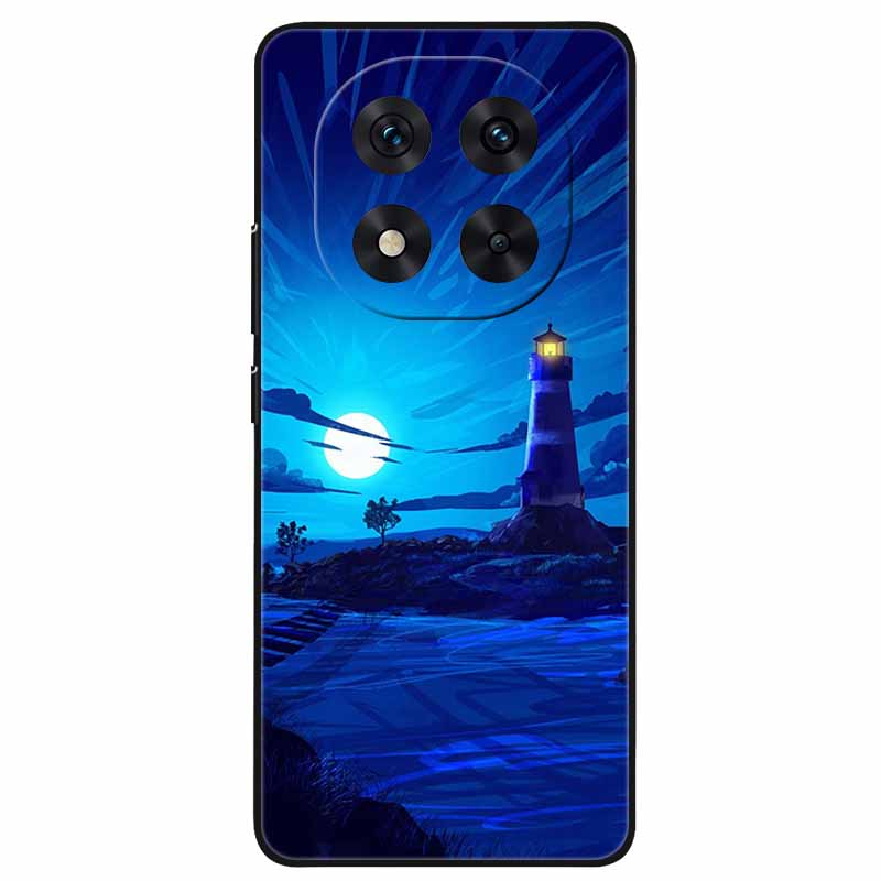 For Redmi Note 14 Pro+ Plus Case Cartoon Painted Silicone Black TPU Bumpers for Redmi Note14 Pro 5G Shockproof Soft Cover 14Pro