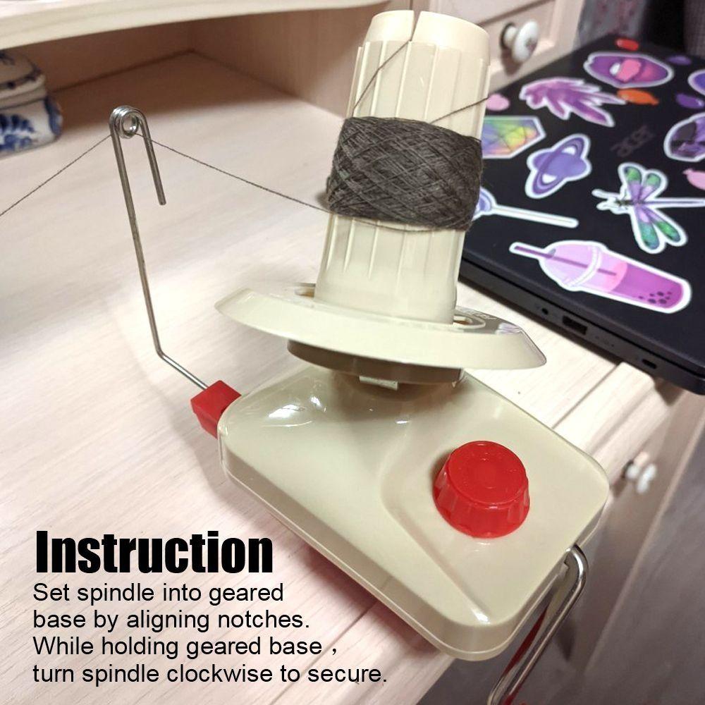 Handheld DIY Home Wool Hand Making Sewing Kit Wool Winder Holder Winding Machine Knitting Machine Manual Wool Winder
