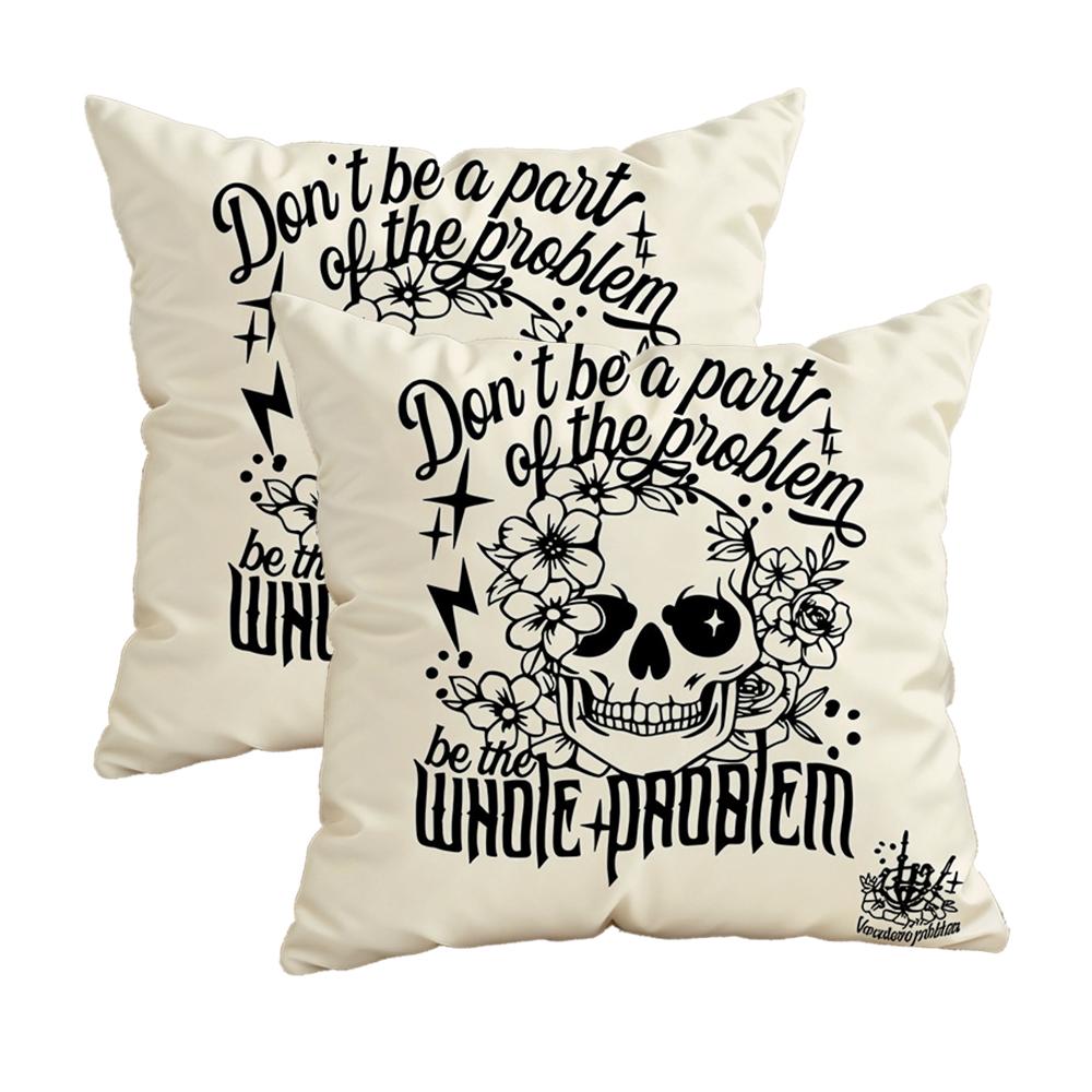 Colorful Faces On Pillow Coverszipper Design, Decorative Pillowcase, 45X45 Cm Pillowcase