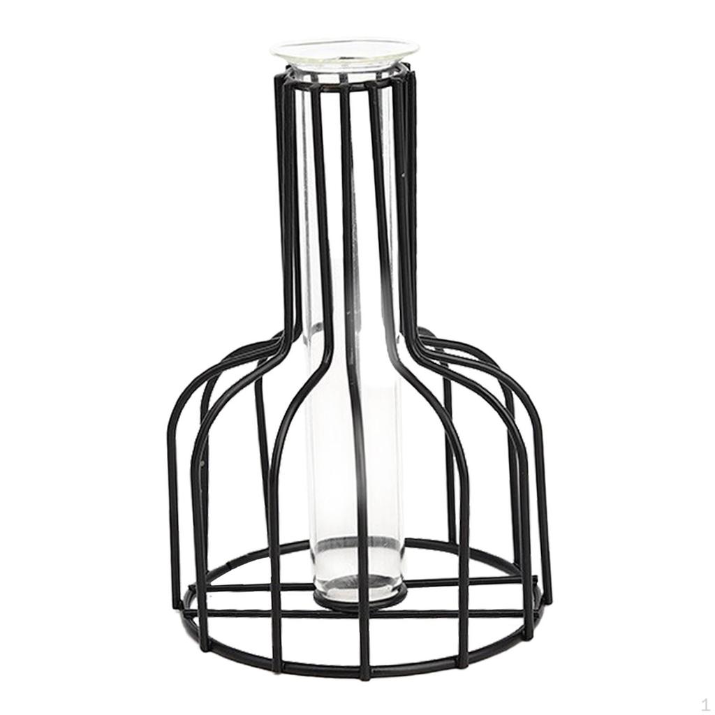 Contemporary Iron Vase for Chic Home Styling