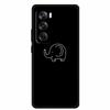 Reno 12 Pro 5G Personalized Black TPU Soft Pattern Phone Case
