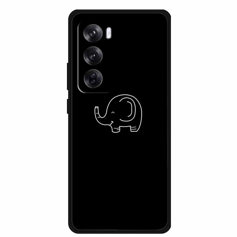 

Reno 12 Pro 5G Personalized Black TPU Soft Pattern Phone Case RENO 12 PRO 5G Overseas
