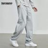 MARK FAIRWHALE Men's Spliced Loose-Fit Sweatpants