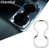 Central Front Cup Holder Trim Cover Bezel Decor For Dodge Ram 1500 10-17 Chrome